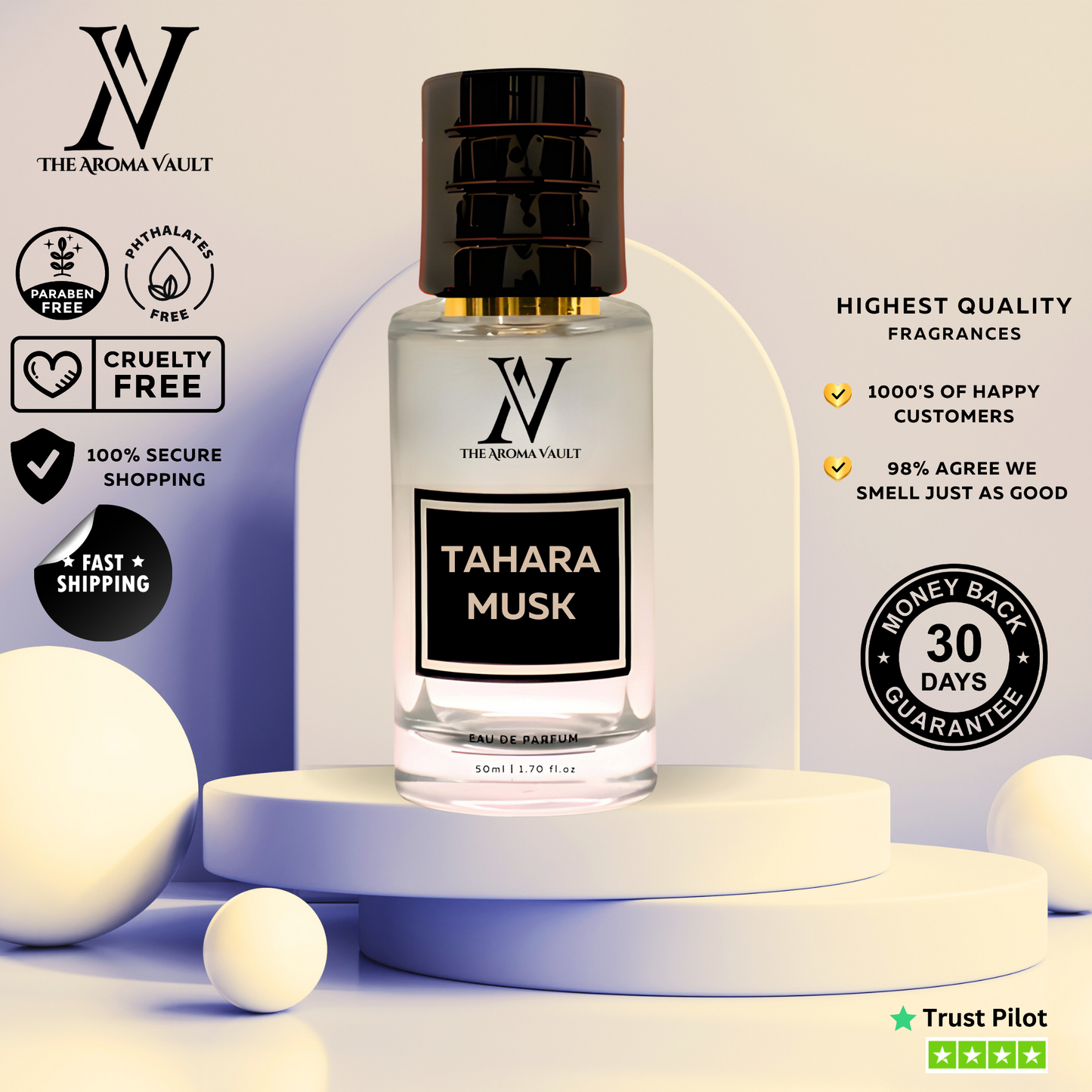 Tahara Musk - Clean & Elegant Scent