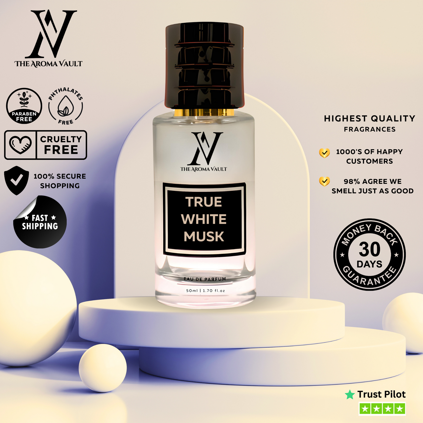 True White Musk - Sublime Purity & Tranquil Elegance